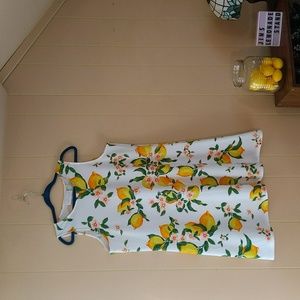 Sweet Lemon Knit Summer Dress by Pappagallo L